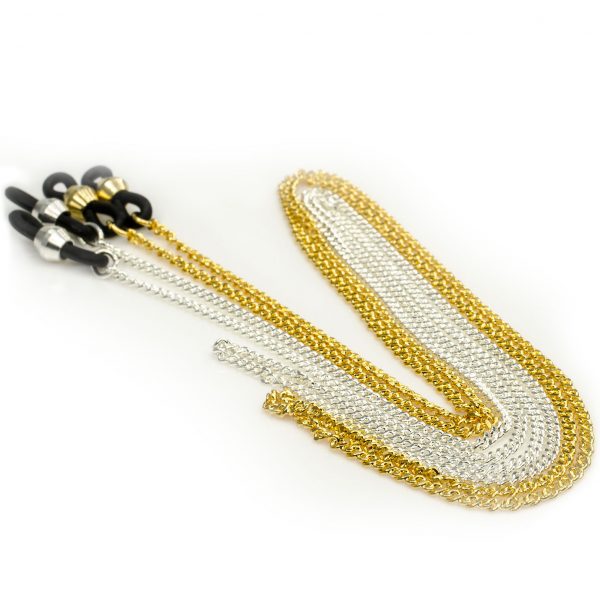 Elegant eyeglass chain, Curb Classic