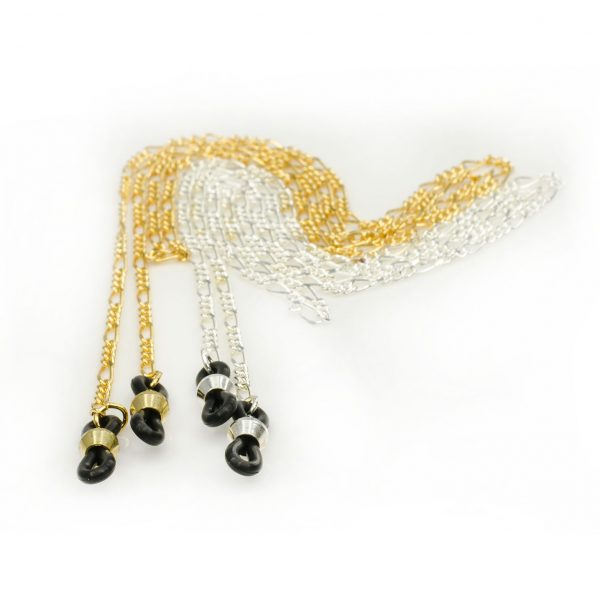 Elegant eyeglass chain, Figaro thin