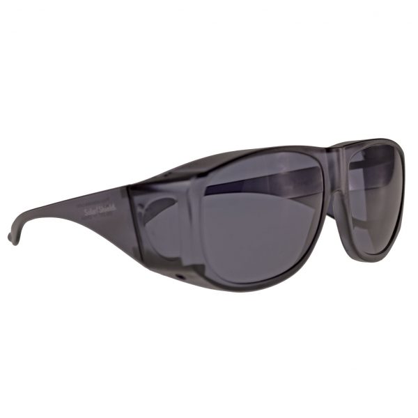 Sun Shield Fit Over Sunglasses – Grey