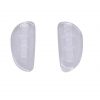 Plaquettes nasales baïonnette en silicone -17mm
