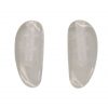 Plaquettes nasales baïonnette en silicone-19mm