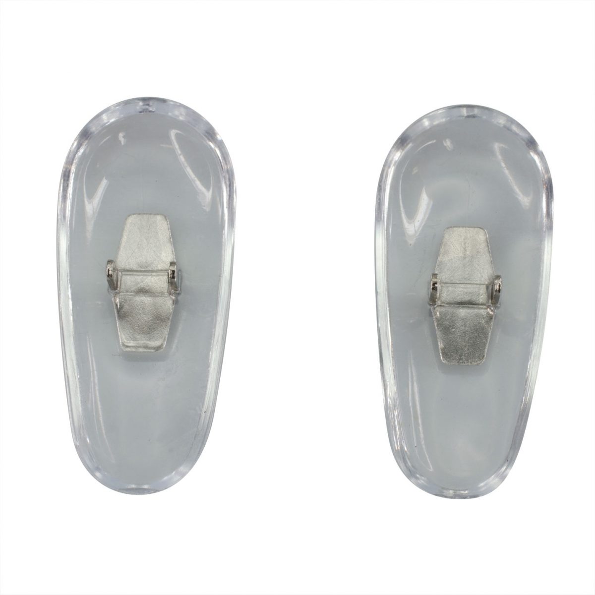 Crimp-On PVC Nose Pad Silver-19mm