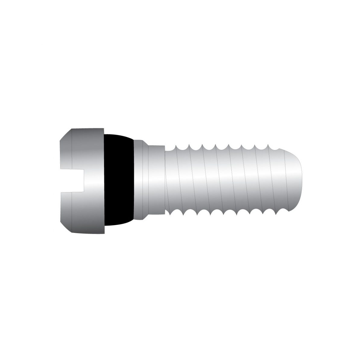 Stainless Steel Eye Wire Screw With Nylon Locking