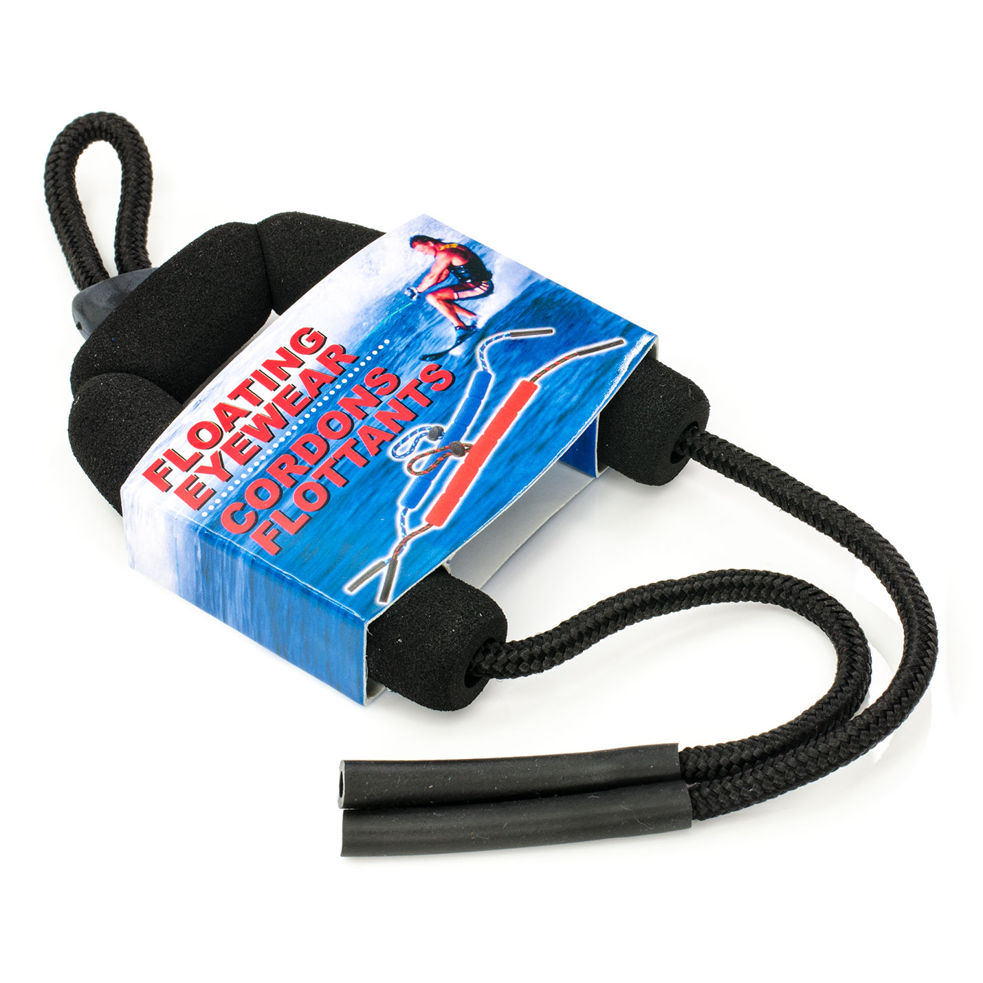Cordon lunette sport nautique Rockside Gris -  - Dingue d'eau,  comme vous !