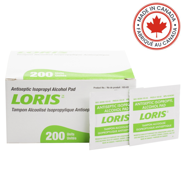 Loris Sterile Alcohol Pads