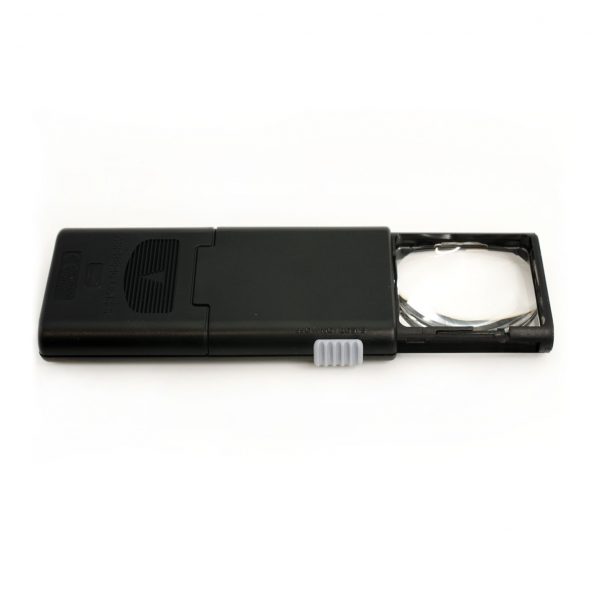 retractable lighted pocket magnifier
