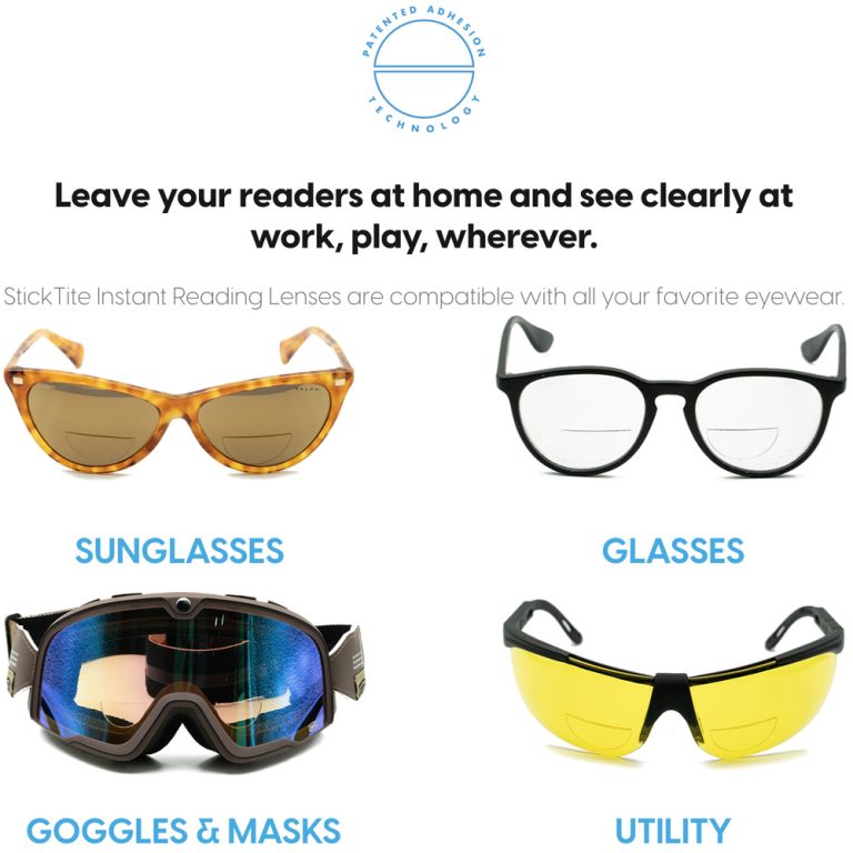 StickTite StickOn Bifocal Lenses Kleargo