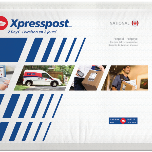Xpresspost™ prepaid bubble envelope – national shipping
