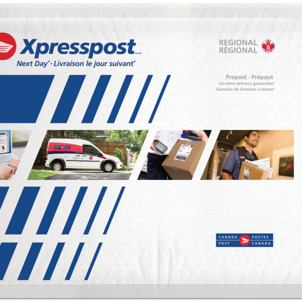 Xpresspost™ prepaid bubble envelope – regional shipping