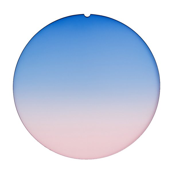 CR-39 Pink/Blue Gradient Lenses