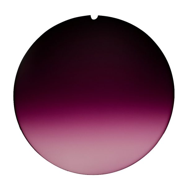 Lentilles dégradées mauves CR-39